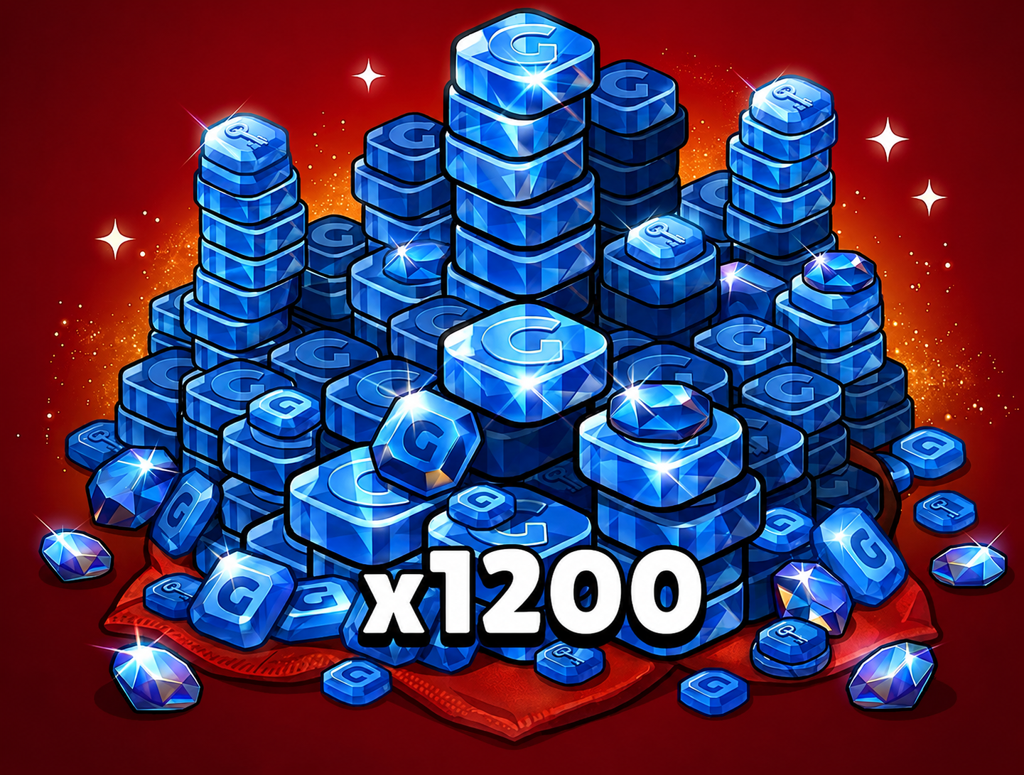1050 (+150)‬ Gemmes